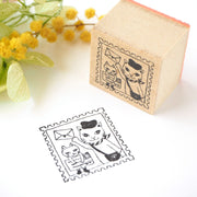 Rubber Stamp - Cat Delivery