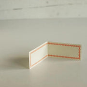 Letterpress Label Note Card