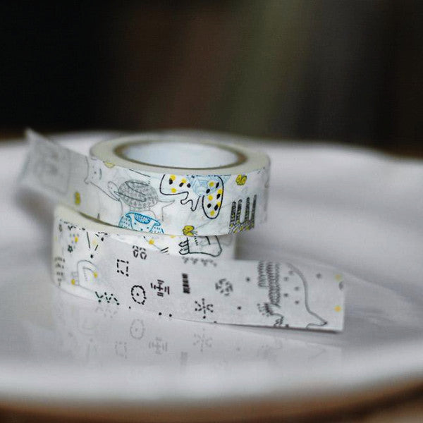 Animals and Stars Washi Tape