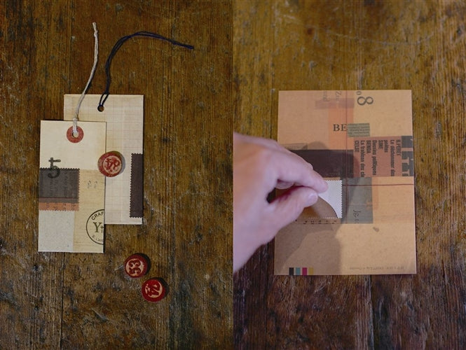 Collage Stamp Seal