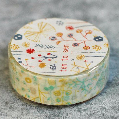 Washi Tape - Botanical