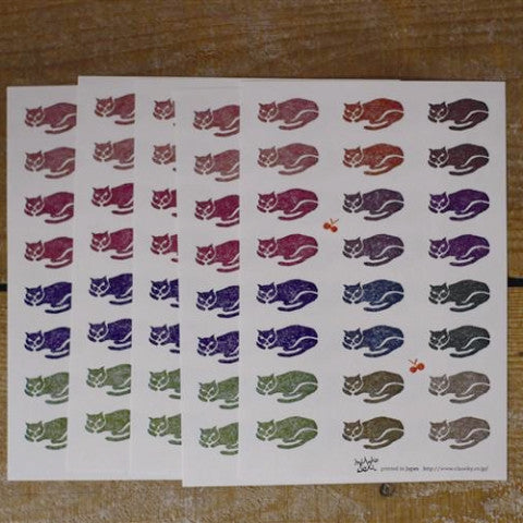 Cat Stickers (1 sheet)