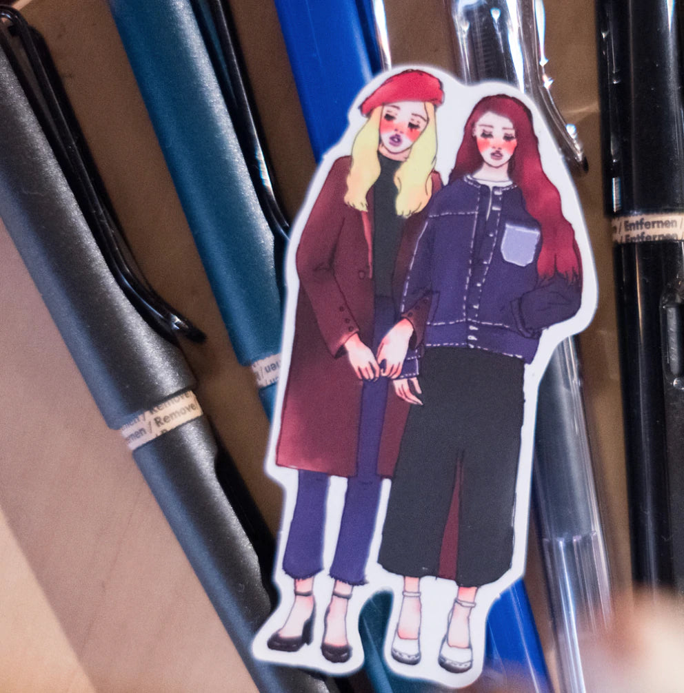 Sticker Set - You and Me (25 pieces)
