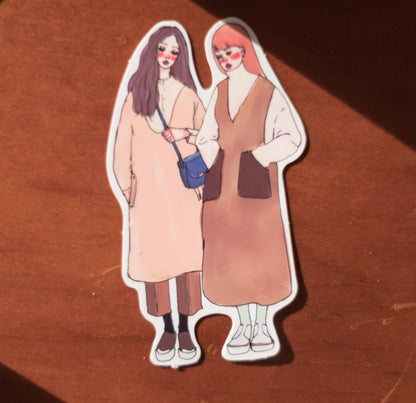 Sticker Set - You and Me (25 pieces)