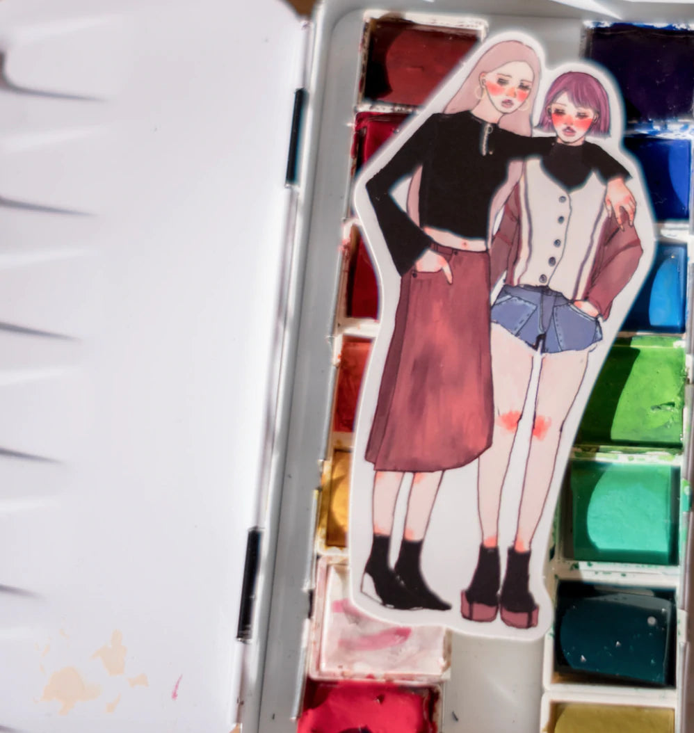 Sticker Set - You and Me (25 pieces)