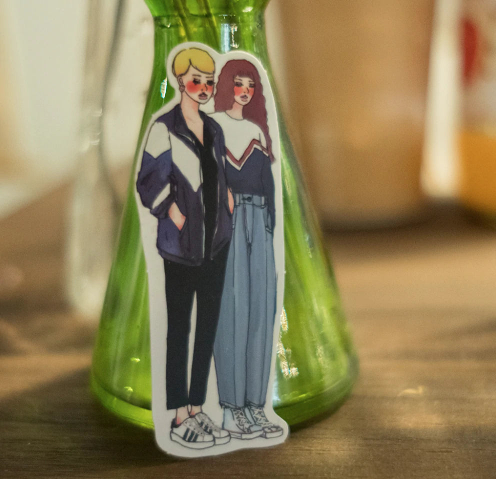 Sticker Set - You and Me (25 pieces)
