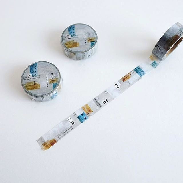 Yohaku Washi Tape - Snow Light