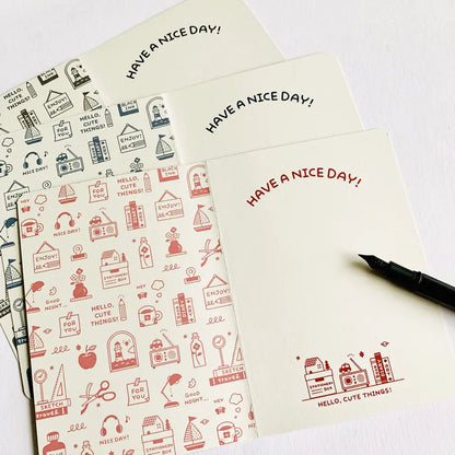 eric x CTFJ Notebook Message Card