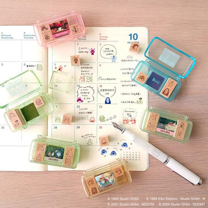 Totoro Mini Planner Rubber Stamp Set
