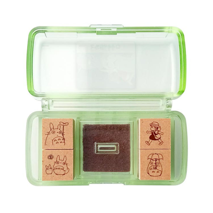 Totoro Mini Planner Rubber Stamp Set
