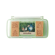 Totoro Mini Planner Rubber Stamp Set
