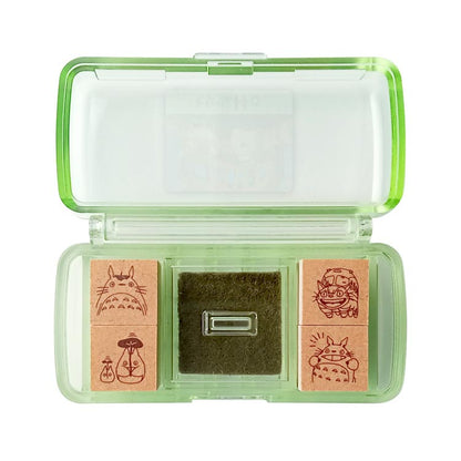 Totoro Mini Planner Rubber Stamp Set