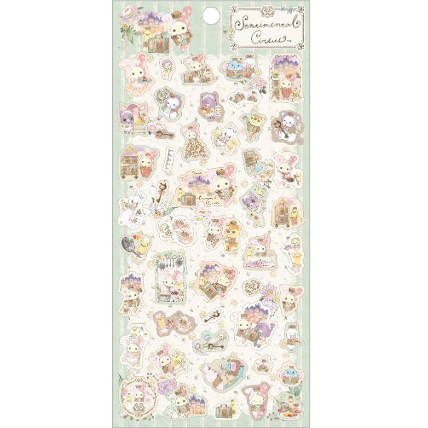 Sentimental Circus Stickers - Sunset Hotel