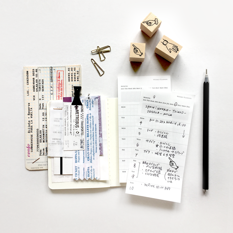 Rubber Stamp - Mini Pointing Hand