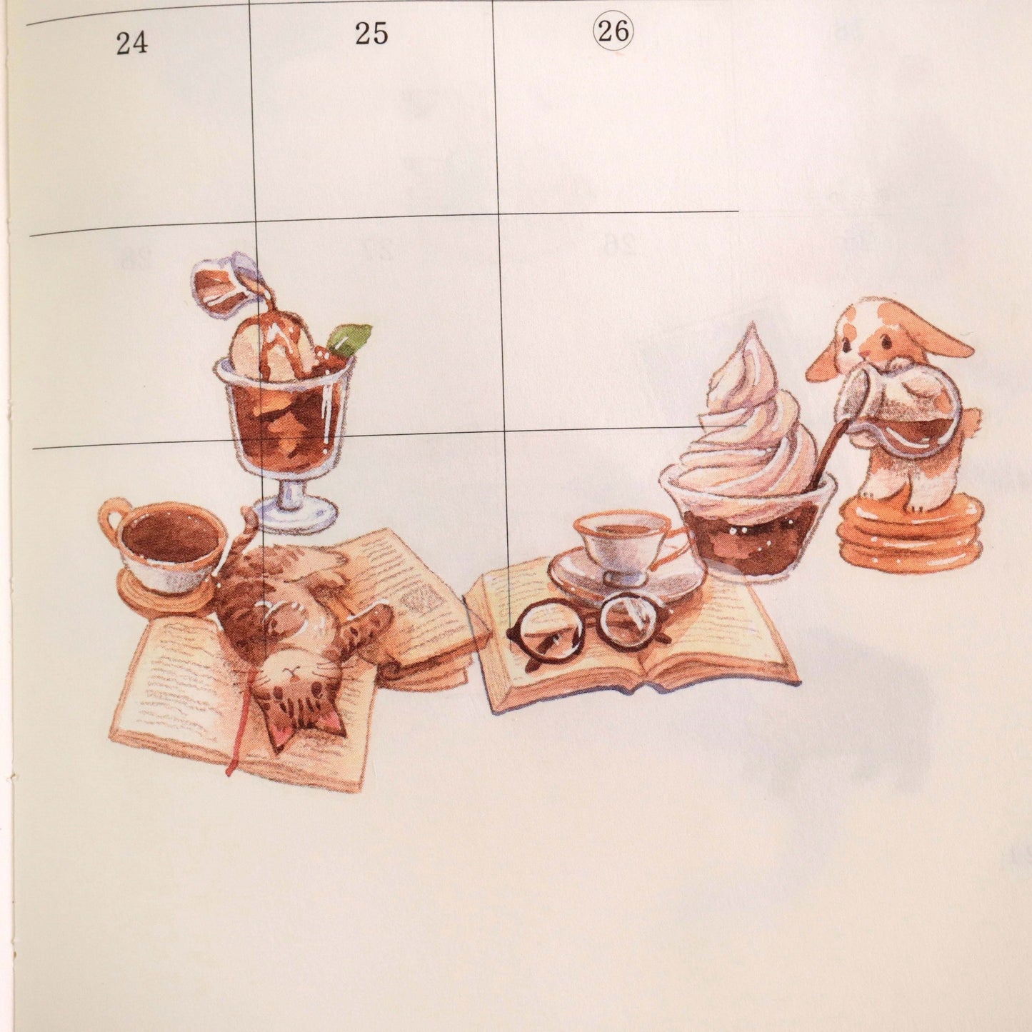 Print-on Stickers - Cafe Time