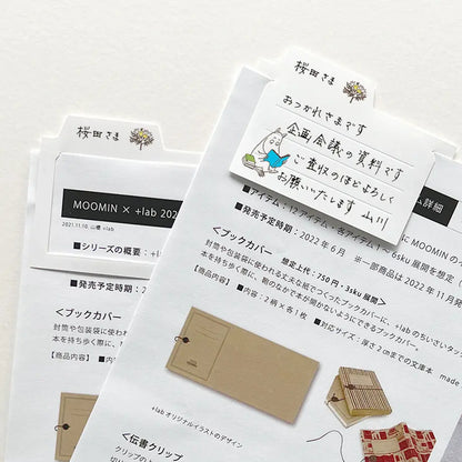 Moomin Memo Paper Clip Set