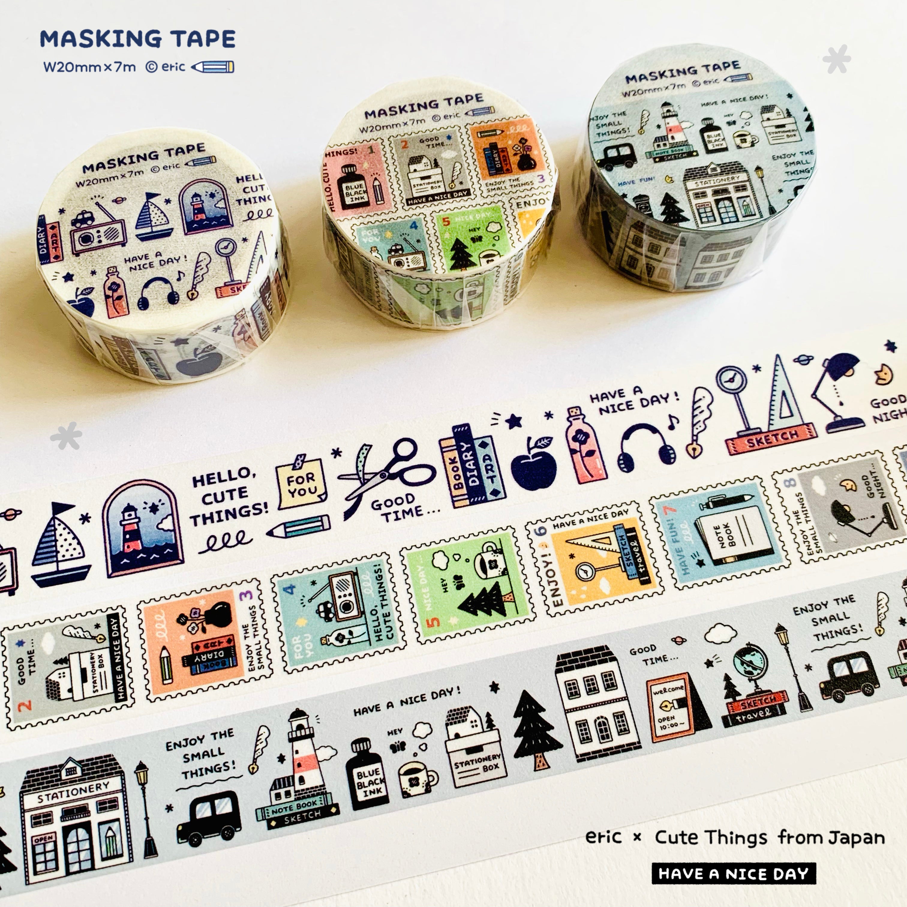 eric x CTFJ Washi Tapes