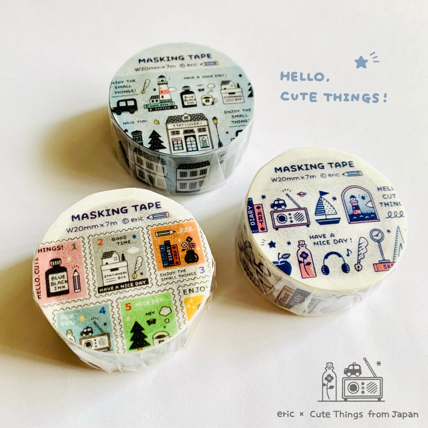 eric x CTFJ Washi Tapes