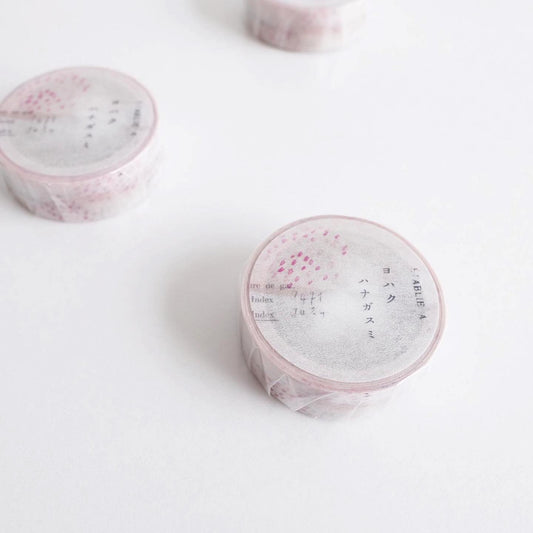 Yohaku / Washi Tape - Flower Haze