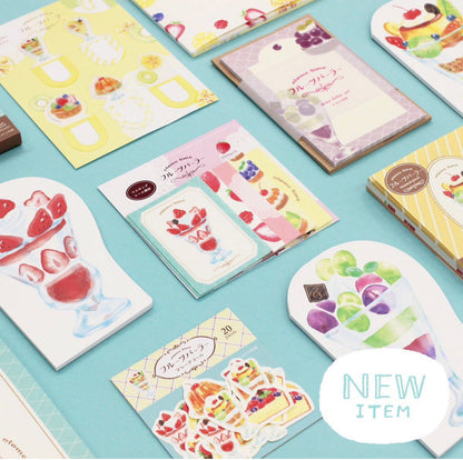 Die-cut Memo Pad - Fruits Parlor