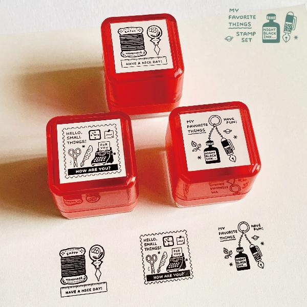 Rubber Stamp - Key Chain
