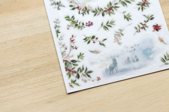 Limited Edition MU Print-on Stickers - Winter Mist Blessing