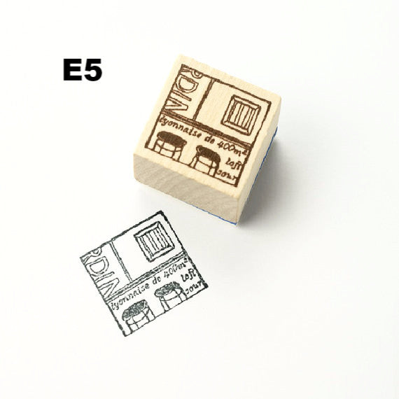 Discontinued Chamil Garden Rubber Stamp - Hours