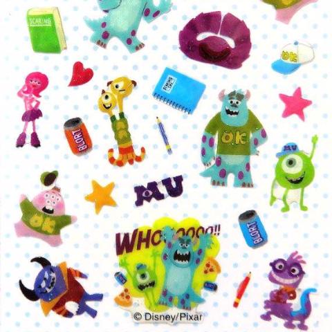 Monster's Inc Stickers
