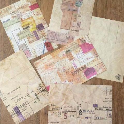 Collage Postcard