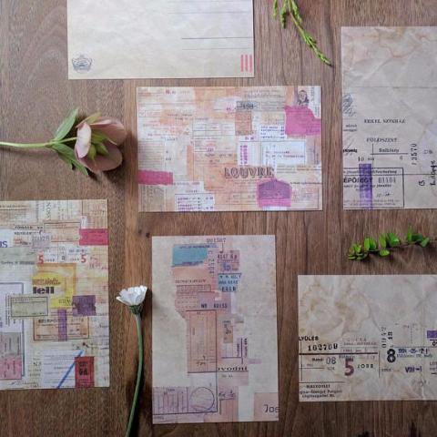 Collage Postcard