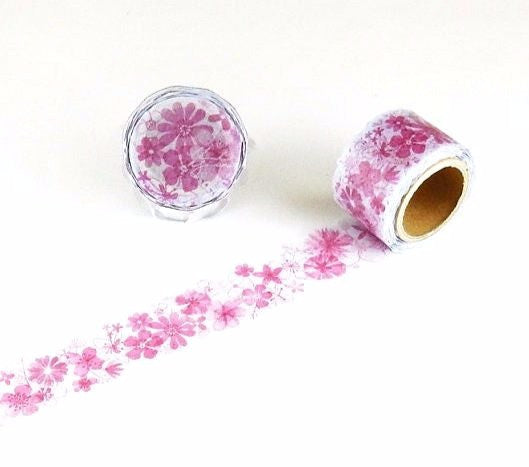 Washi Tape - Flower Red