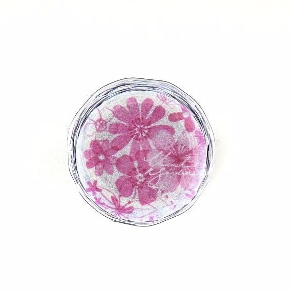 Washi Tape - Flower Red
