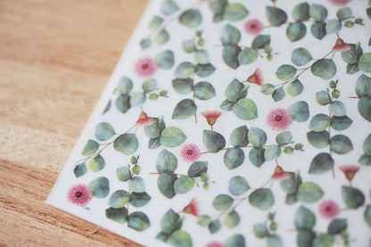 MU Print-on Stickers - Best Wishes Flowers