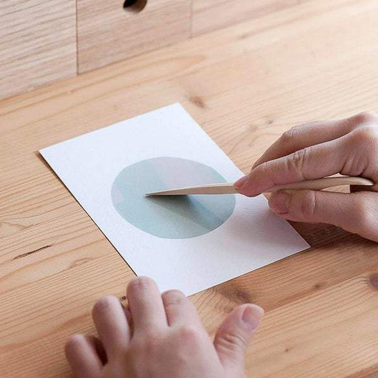 Wooden Stick for MU Print-on Stickers
