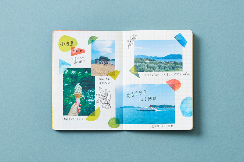 Washi Tape Sticker Set - Watercolor (Postcard Size)