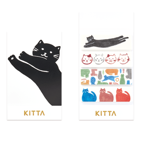 KITTA Portable Washi Tape - Cats