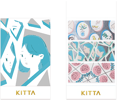 KITTA Wide Stickers - Mirror