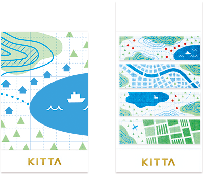 KITTA Stickers - Map