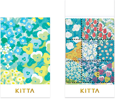 Nodoka Miyashita KITTA Stickers - Garden