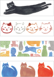 KITTA Portable Washi Tape - Cats