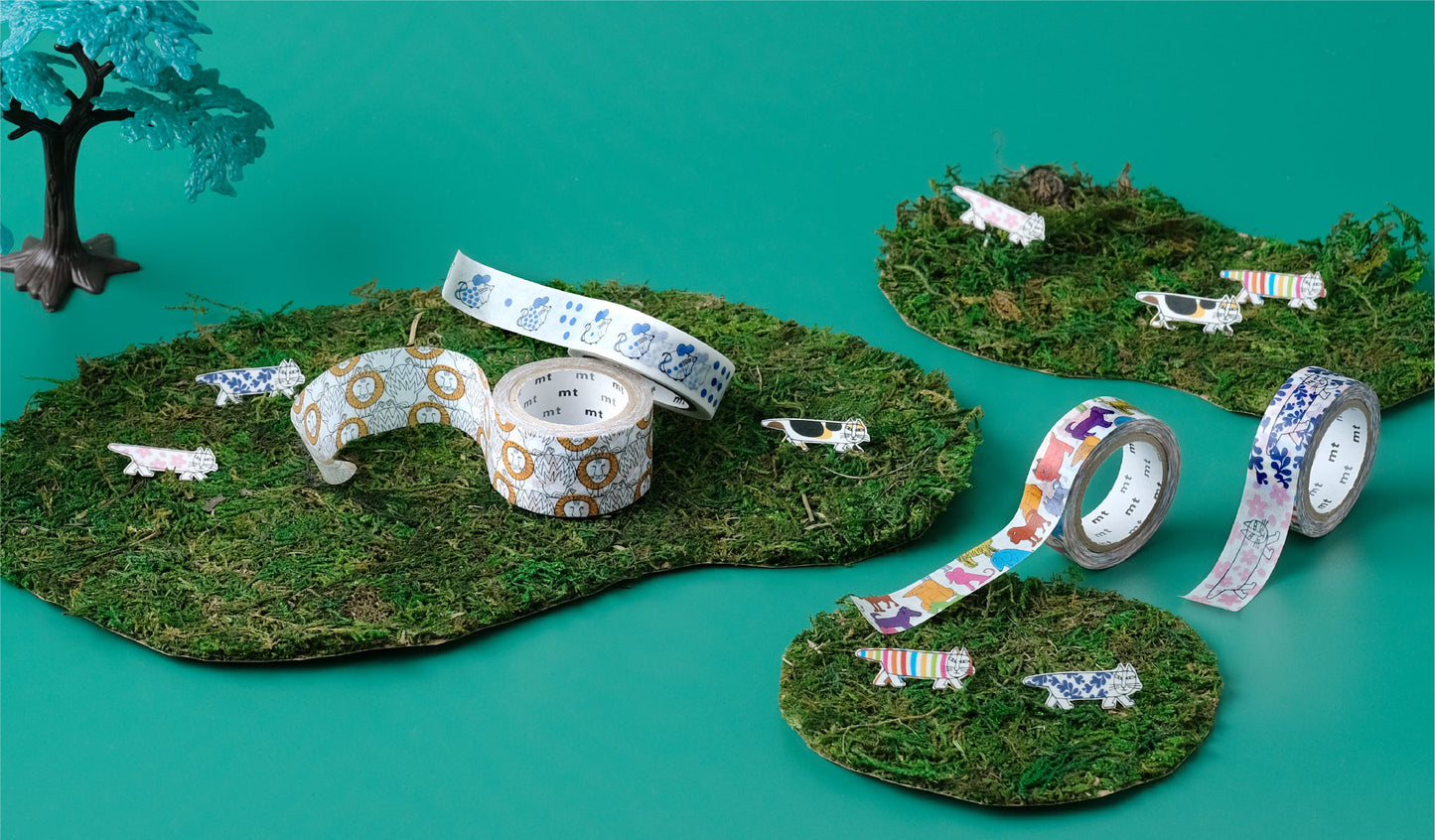 Lisa Larson x mt Washi Tape - Lion