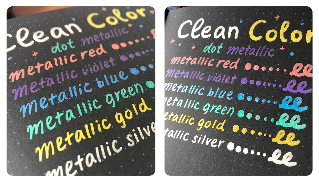 Zig Clean Color Dot Marker - Metalic