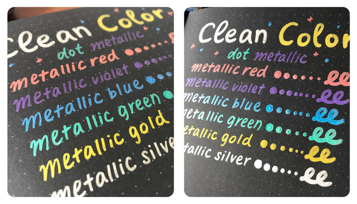 Zig Clean Color Dot Marker - Metalic