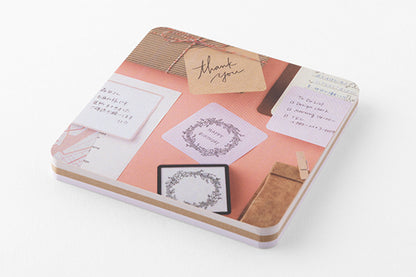 Round Sticky Notes - Spring