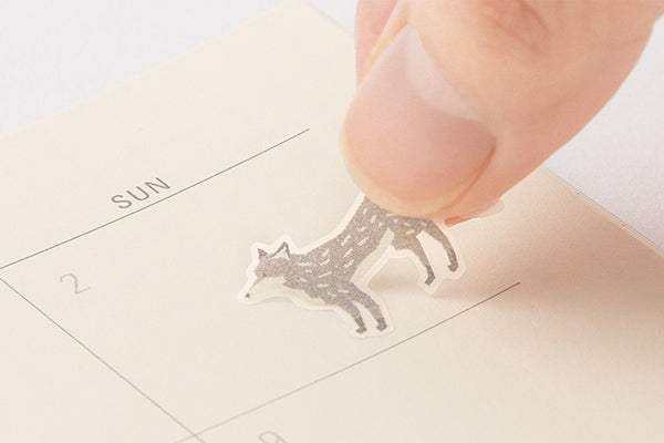 Planner Stickers - Happy Gray