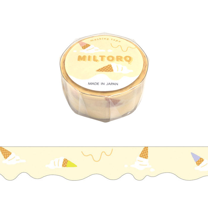 Die-cut Washi Tape - Soft Cream
