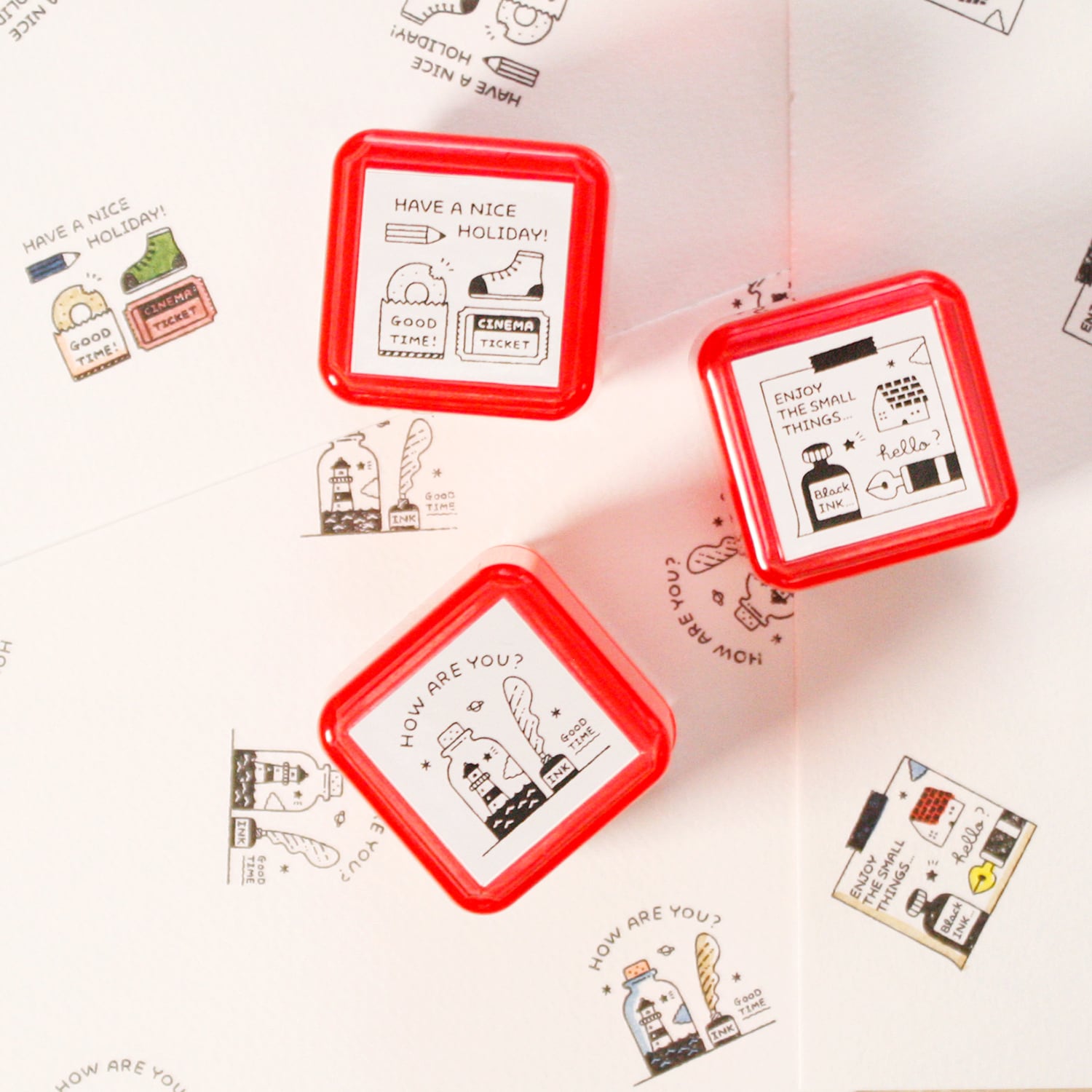 Rubber Stamp - Bottle