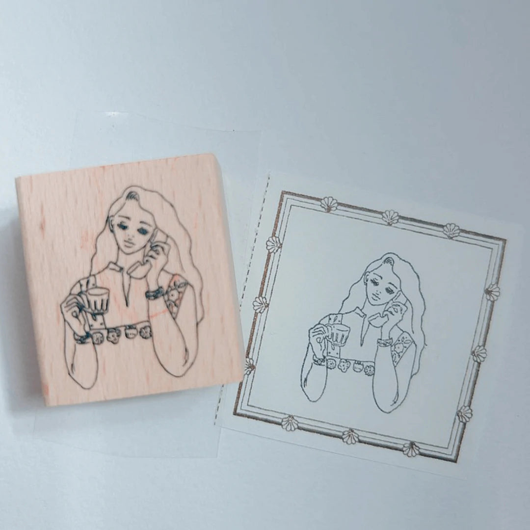 Rubber Stamp - Afternoon Tea