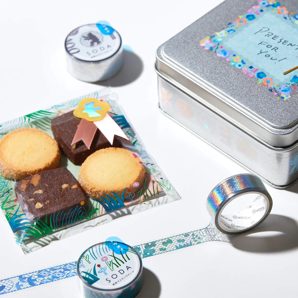 Keina Higashide SODA Die-cut Clear Tape - Stones