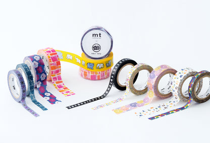 SOU SOU x mt Washi Tape - Chrysanthemum